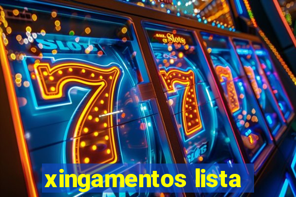 xingamentos lista